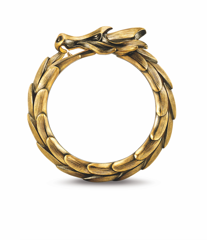 周生生文化祝福“传奇”足金金龙戒指