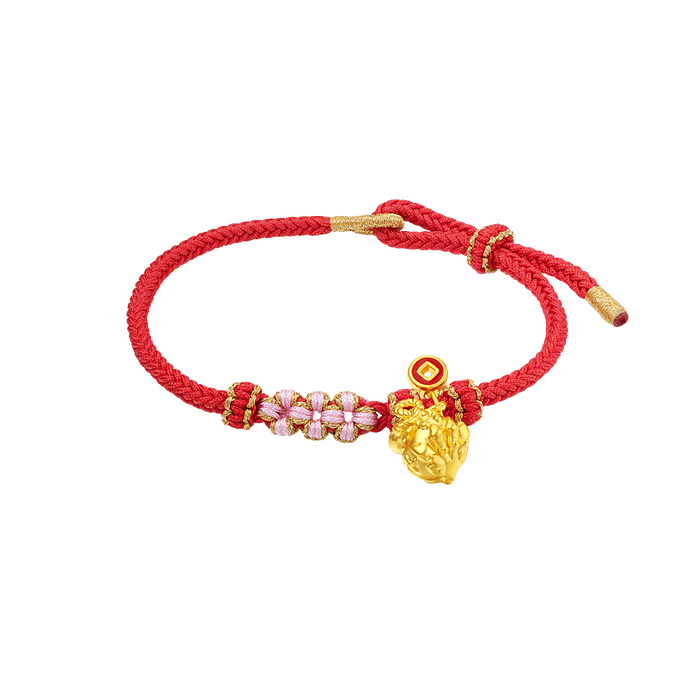 老庙·古韵金“富富有余”系列 -“手到财来”好运钱袋