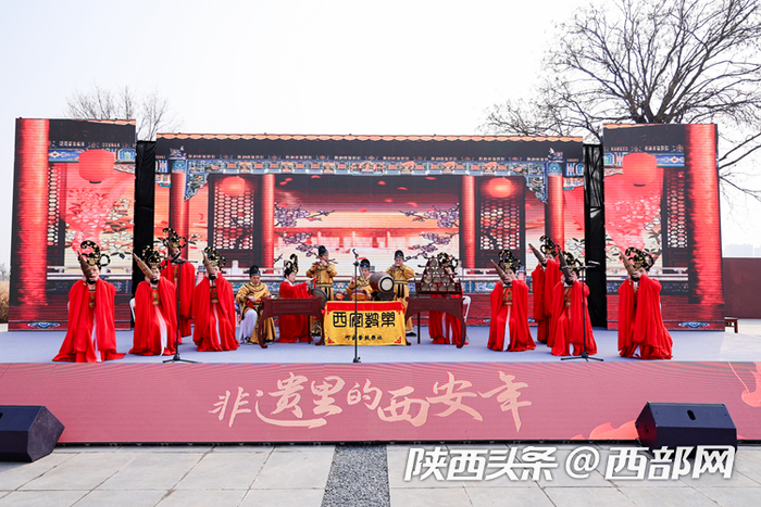西安何家营鼓乐表演《将军令》