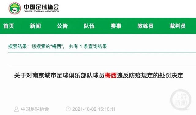 ▲足协官网关于梅西和C罗的文章都与其本人无关。 图源网络