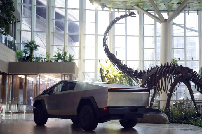 赛博越野旅行车采用48V低压架构。 特斯拉供图 华龙网发