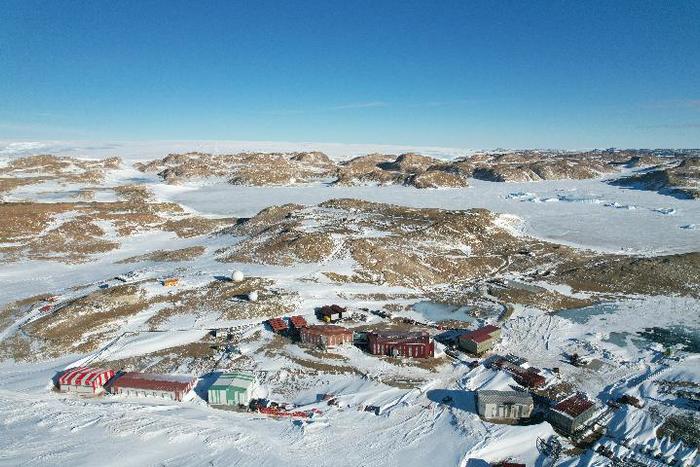 南极中山站全景2022年,中国第38次南极考察期间拍摄(受访者供图)