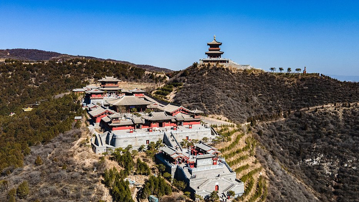 太山龙泉寺(图片来源:视觉中国)