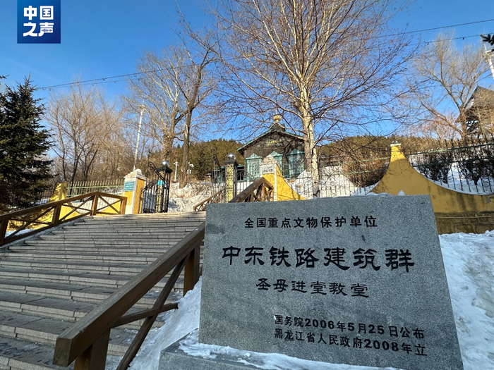 △圣母进堂教堂（记者韩雪莹 摄）