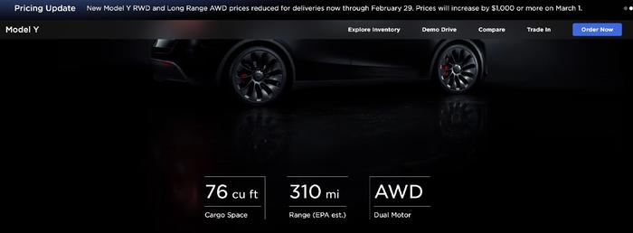 3月1日起，特斯拉这款车型，涨价！6天前刚刚对Model 3涨价