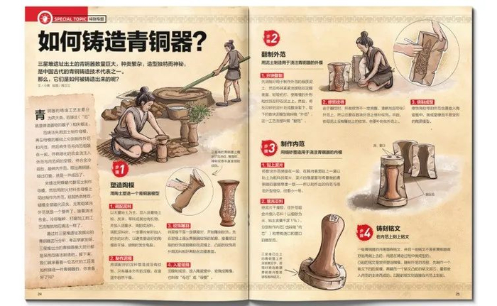 也有夸张有趣的插图▼