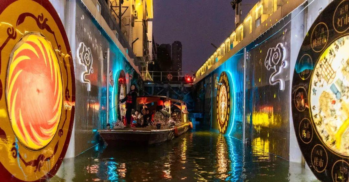 古蜀流光船闸体验游线