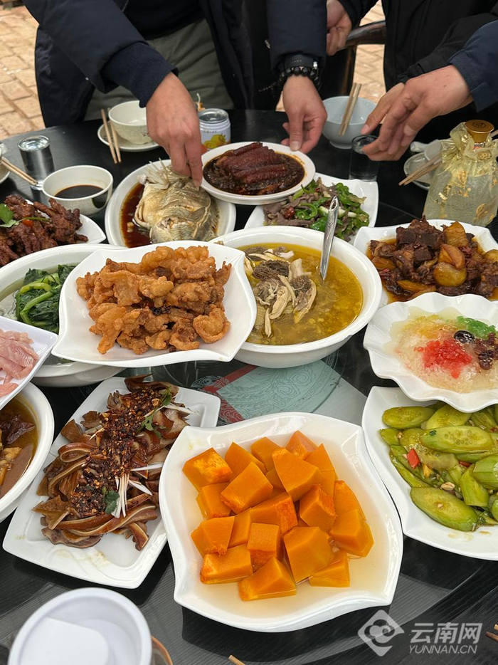 Tim与家人的年夜饭