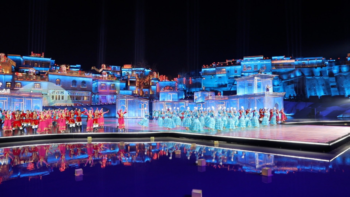 2024年总台春晚新疆喀什分会场现场