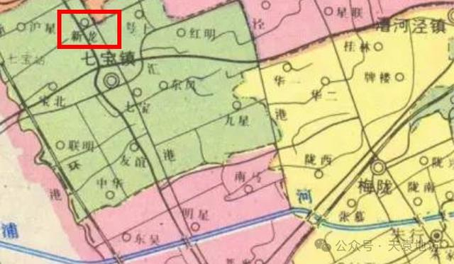 新龙村位置示意图