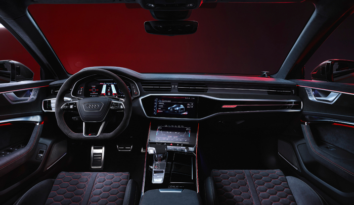 奥迪RS 6 Avant GT内饰。奥迪供图 华龙网发