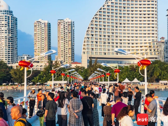 三亚湾。天涯区委宣传部供图