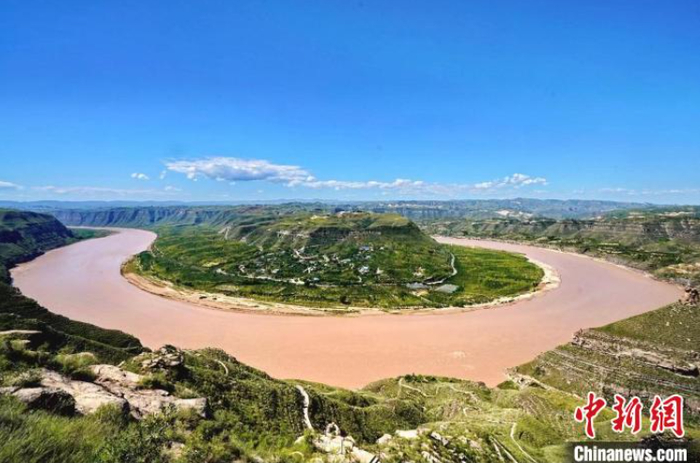 黄河乾坤湾景区.山西省生态环境厅供图