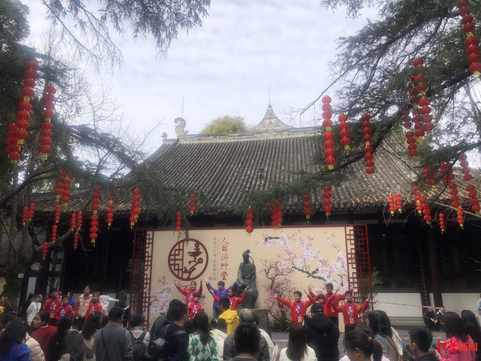 ▲“人日”拜祭诗圣活动彩排现场