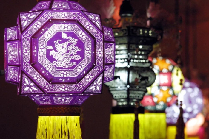 仙居针刺无骨花灯 图源：“仙居旅游”微信公众号