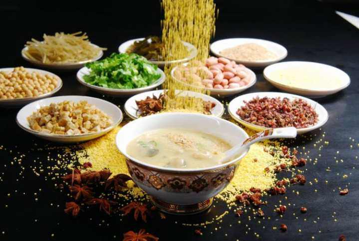 冀南豆沫。冀南宾馆供图