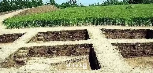 ▲遗址发掘现场