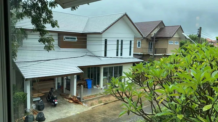 杜璇在泰国清迈的自建房。杜璇供图