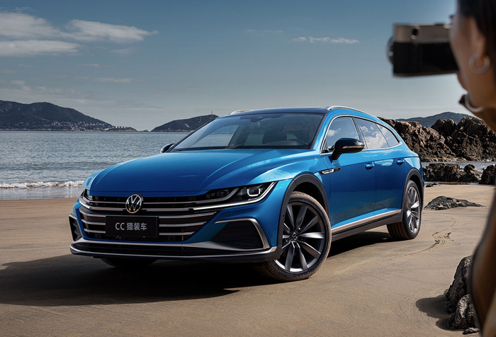 大众CC猎装车。 一汽大众供图 华龙网发