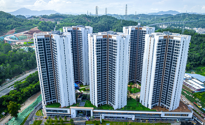 全国工业化程度最高的高层保障性住房小区——华章新筑