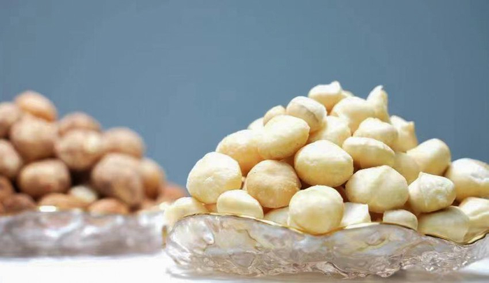 临沧产的澳洲坚果。临沧市委宣传部供图