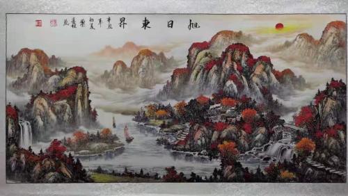 中国百名画家名单图片