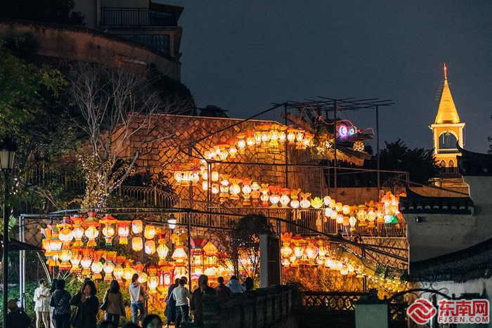 烟台山“大尾灯龙” 主办方供图