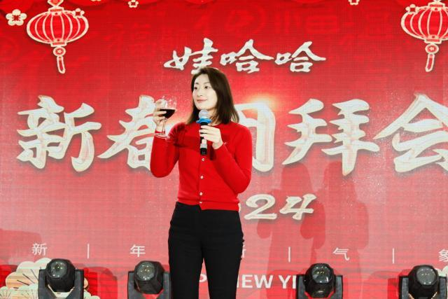 宗庆后女儿宗馥丽 图片来源：杭州日报
