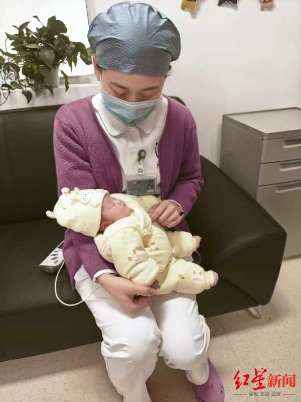 ▲100天后喜悦已经逐渐“长大”