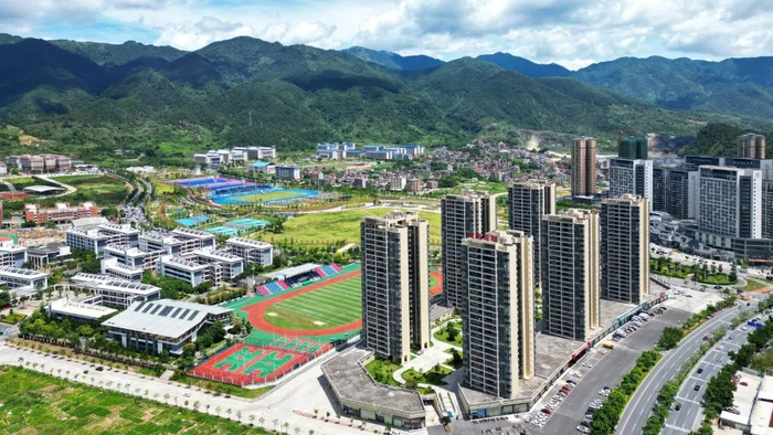 云浮市区环市西路发展新貌