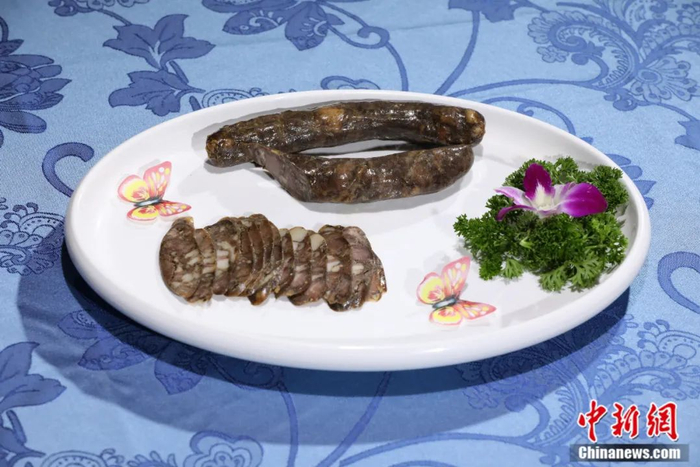 图为大名“二五八”传统名吃之一——五百居香肠。大名县委宣传部 供图