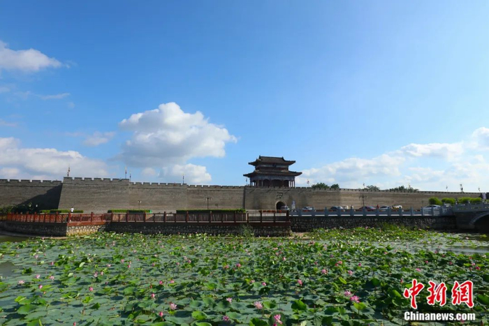 明清大名府古城墙。  大名县委宣传部 供图