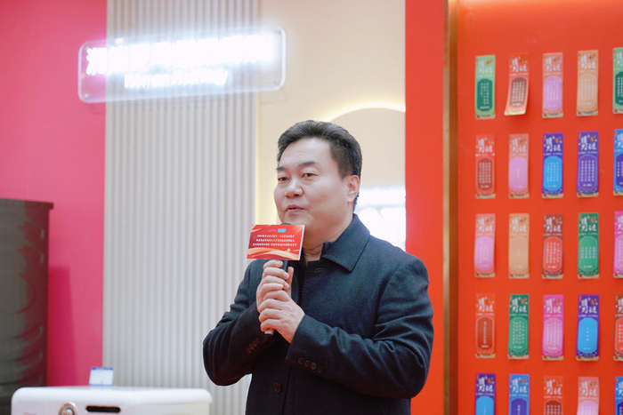 海信集团济南营销中心总经理李学钊致辞