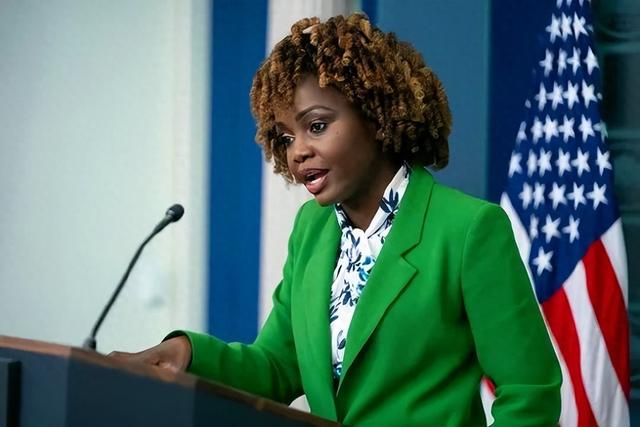 白宫新闻秘书卡里娜·让-皮埃尔 资料图 图源：外媒