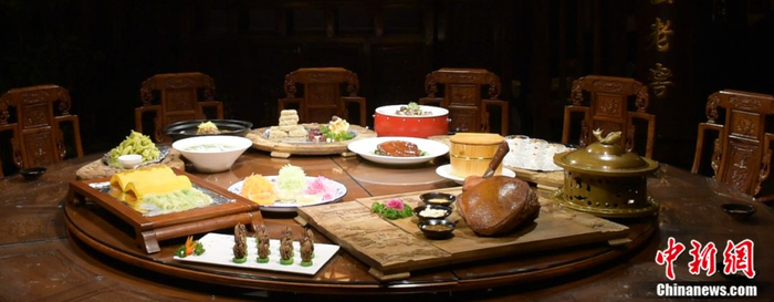 　　水浒宴。郓城县委宣传部供图