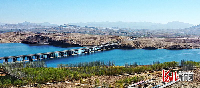 2023年4月18日拍摄的永定河上游张家口市宣化区洋河河道。（本报资料片）河北日报通讯员 陈晓东摄