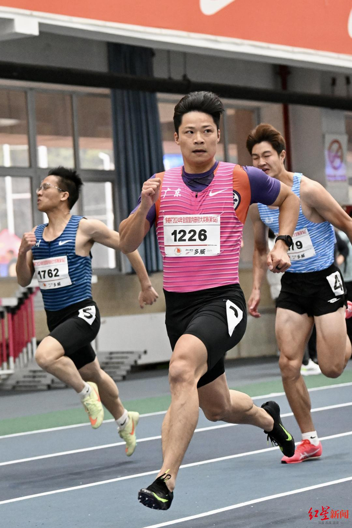 2024年全国室内田径大奖赛（第1站）在成都举行，苏炳添参赛