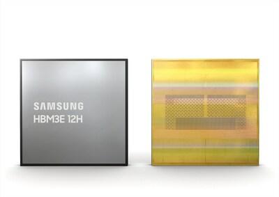 　　三星首款36GB HBM3E 12H DRAM