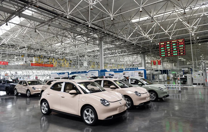 长城汽车股份有限公司泰州分公司 记者 张啸摄