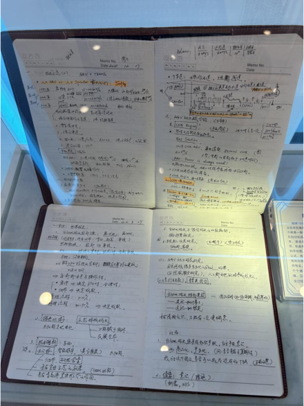 图：连钢创新团队工作笔记