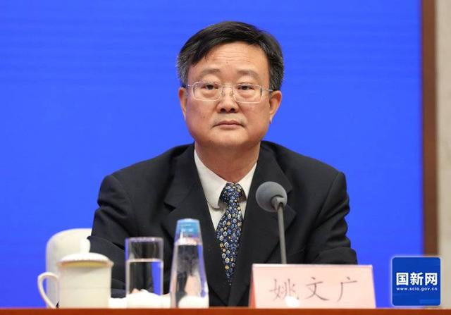 水利部水旱灾害防御司司长姚文广。图片来源：国新办