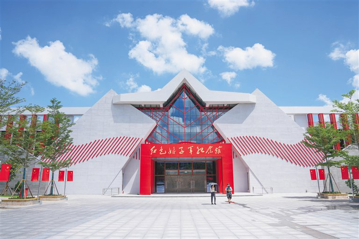 红色娘子军纪念馆。海南日报记者 李天平 摄