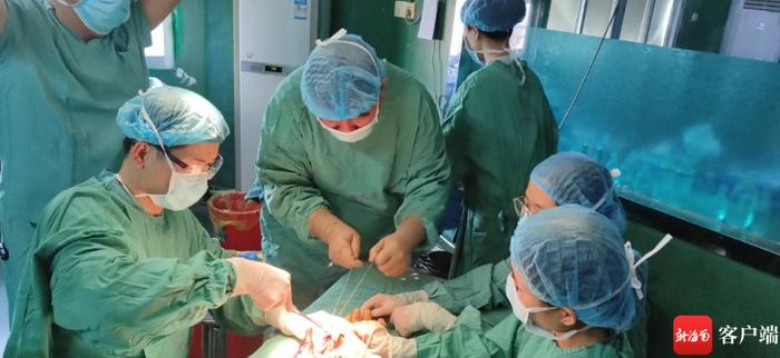 儋州市人民医院完成琼西首例断肢再植手术
