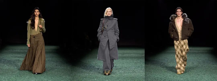 Burberry 2024冬季时装秀&nbsp;图源：Burberry®&nbsp;博柏利官网