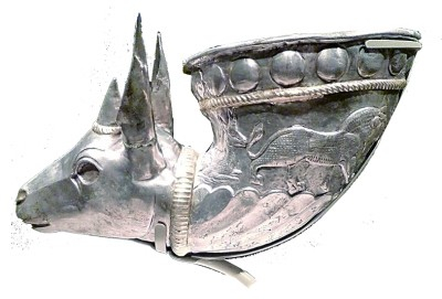     银来通 伊朗萨珊时期（四世纪） 华盛顿赛克勒博物馆藏 扬之水摄