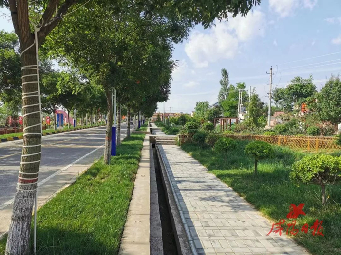 图为咸阳淳化县马北路。（资料图）