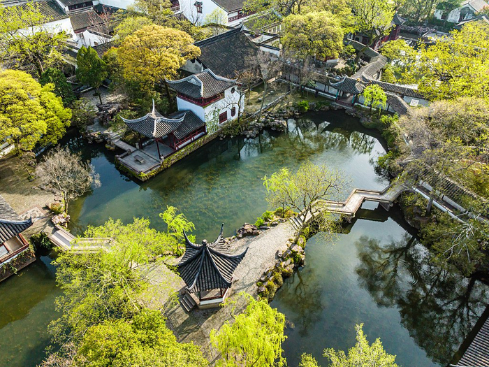 拙政园.图片来源:视觉中国