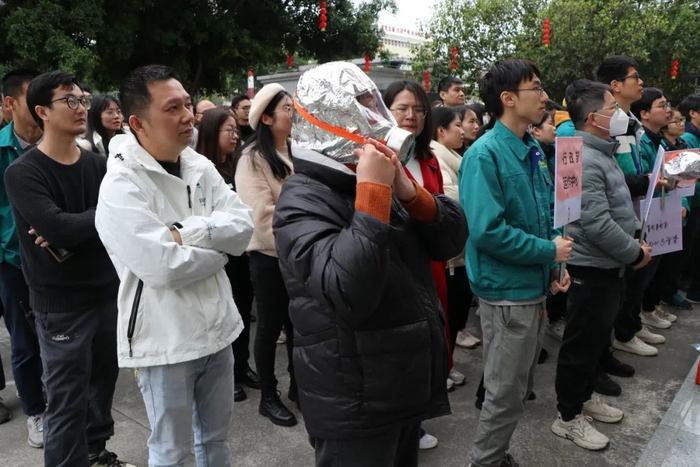 ▲消防知识科普