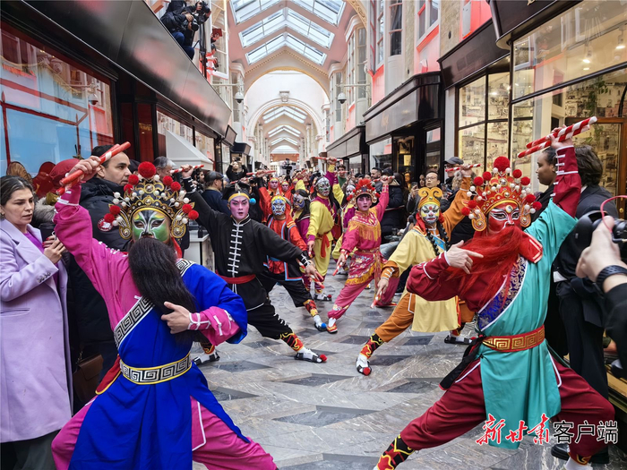 英歌舞伦敦演出。南方日报林育生摄