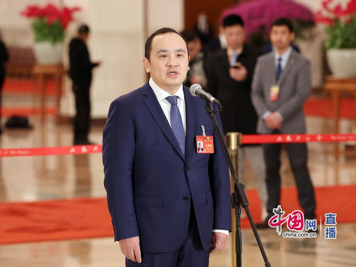 全国政协委员、中国船舶科学研究中心研究员叶聪  摄影 中国网 董宁